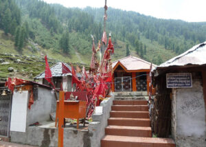 A view of new Bharmani Mata temple