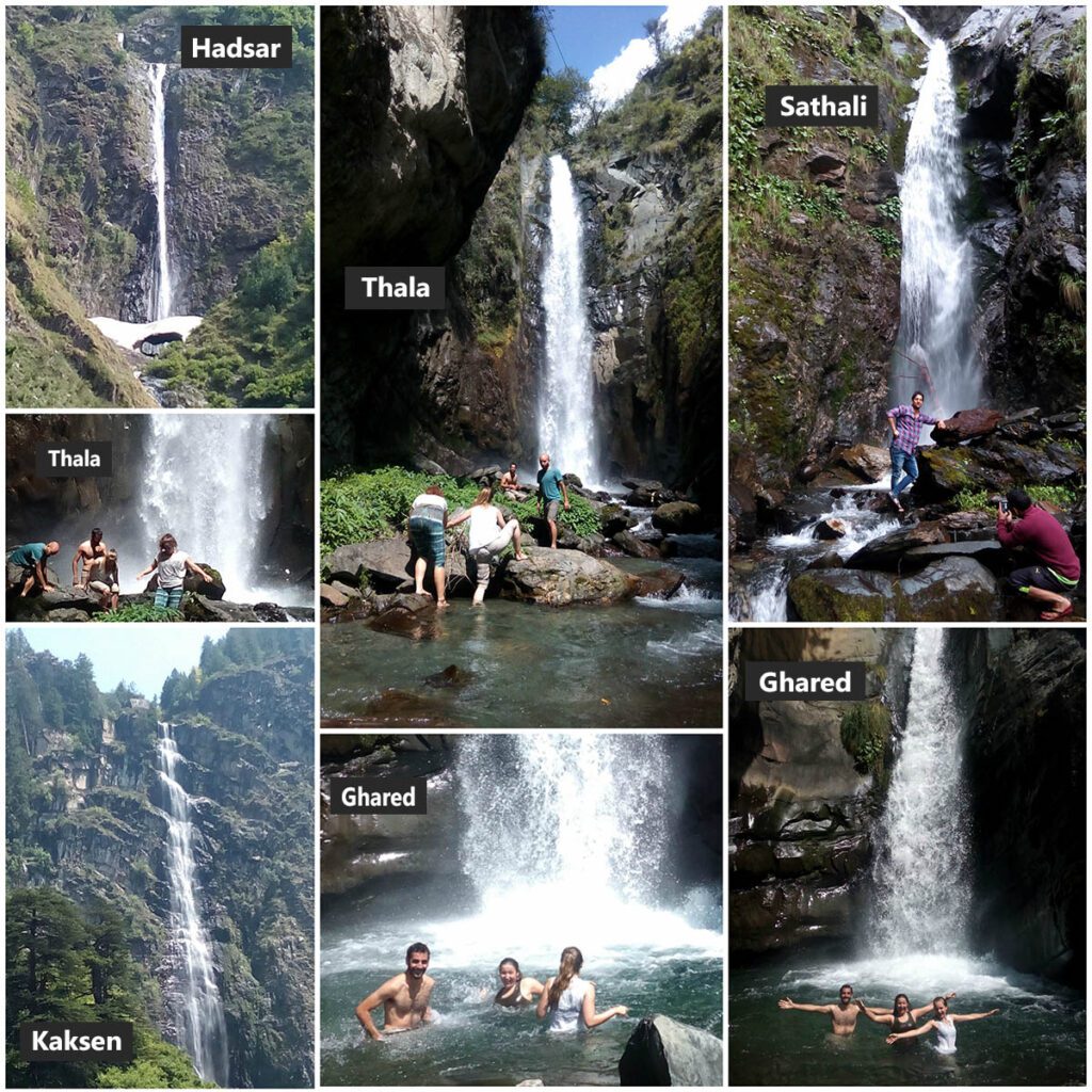 greatest waterfalls bharmour himachal pradesh india