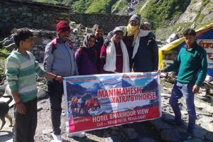 hotel bharmour view group on way to manimahesh min