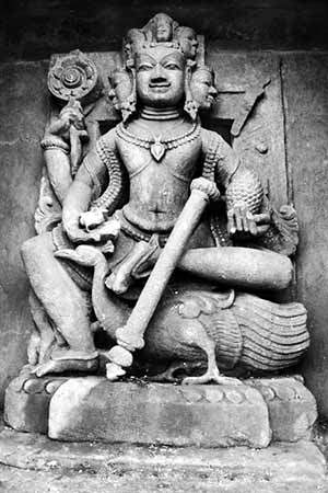 kartikay Sculpture at Baijnath Temple