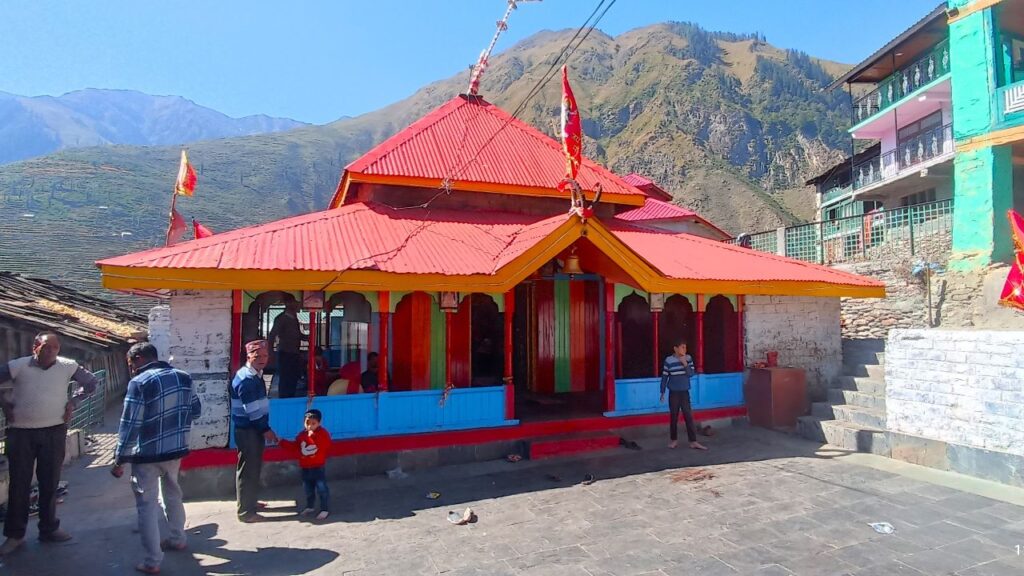 front view of Mahakali Banni Mata temple. Photo taken in October, 2024